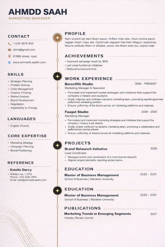CoremetX Elite CV Templates digital download showing modern, professional resume designs with customizable sections.