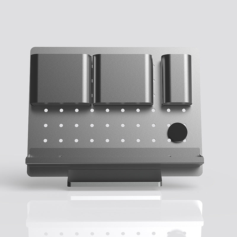 Coremet Ltd desktop storage rack and desk organiser with multiple compartments for office organisation and clutter reduction.