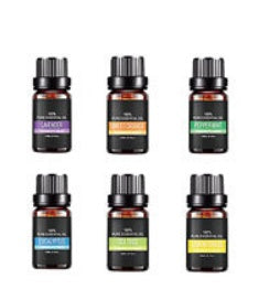 Organic essential oils gift set from Coremet Ltd, featuring various aromatic oils in a business kit for aromatherapy.