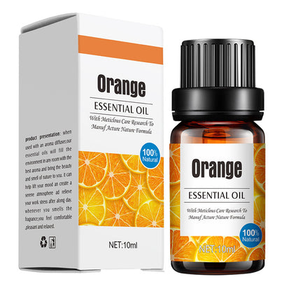 Aromatherapy diffuser kit with lavender essential oil and sweet orange water-based scent, featuring a sleek design and essential oils.