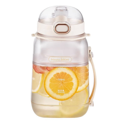 Portable rechargeable blender cup from Coremet Ltd, ideal for making smoothies and juices on the go.