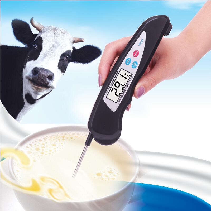 Coremet Ltd food thermometer in a business kit, showing a digital display and stainless steel probe for precise temperature measurement.