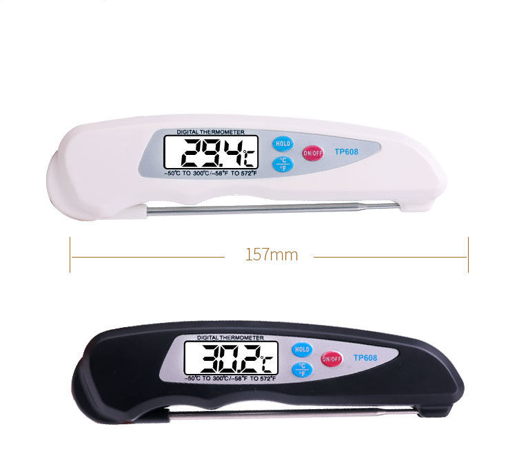 Coremet Ltd food thermometer from business kits, digital display and stainless steel probe for accurate temperature measurement.
