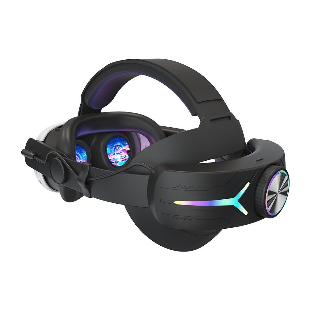 Coremet Ltd VR headset with 8000mAh built-in power bank, business kit, showing the headset and power bank features.