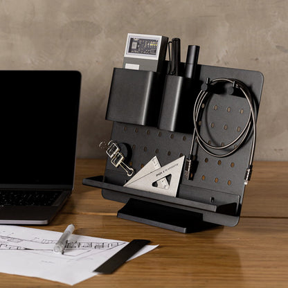 Coremet Ltd desktop storage rack and desk organiser with multiple compartments for business and office organization.