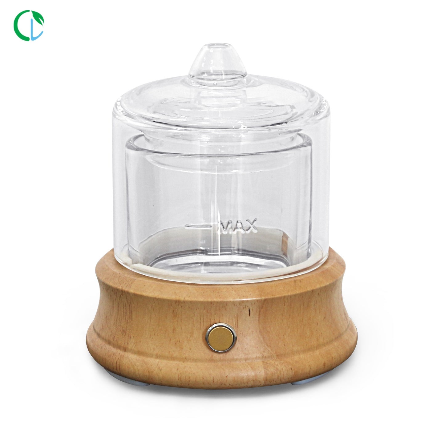 Coremet Ltd glass water tank aroma diffuser in a business kit, featuring a sleek design for aromatic essential oil diffusion.