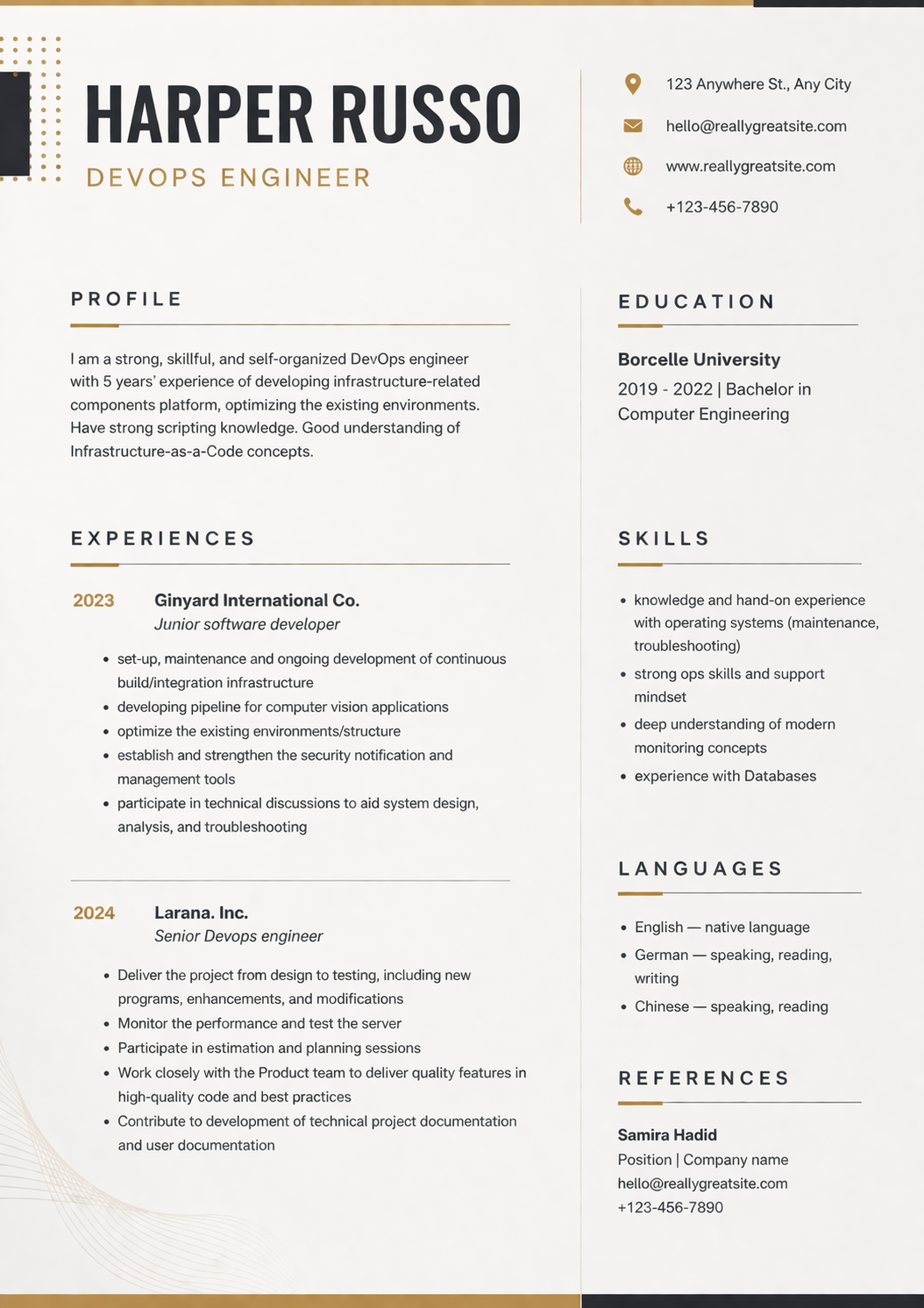 Digital download of CV and cover letter generator by Coremet Ltd, featuring interface screenshots and customizable templates.