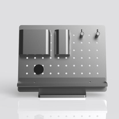 Coremet Ltd desktop storage rack and desk organiser with multiple compartments for business organization and workspace tidiness.