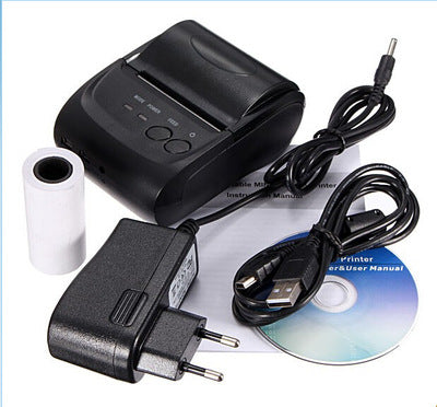 Coremet Ltd portable Bluetooth thermal printer from business kits, showing compact device with connectivity features.