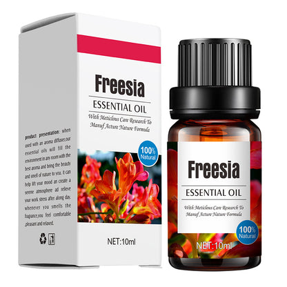 Aroma diffuser with sweet orange and lavender essential oils in a 10ml bottle, part of Coremet Ltd's plant-based business kit.