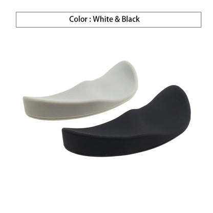 Ergonomic gel wrist rest mouse pad from Coremet Ltd with cushioned support for comfortable wrist positioning during work.