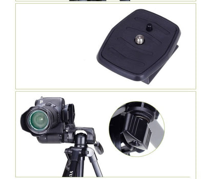 Compatible Yunteng 668 tripod for Apple cameras, Coremet Ltd business SLR camera stand with adjustable legs and sturdy build.