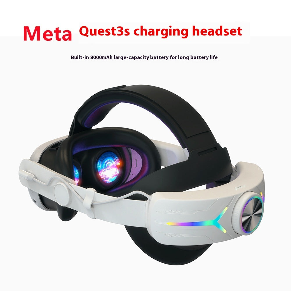 Coremet Ltd VR headset with built-in 8000mAh power bank, designed for business kits, shown in the image.