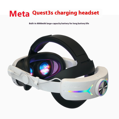Coremet Ltd VR headset with built-in 8000mAh power bank, designed for business kits, shown in the image.