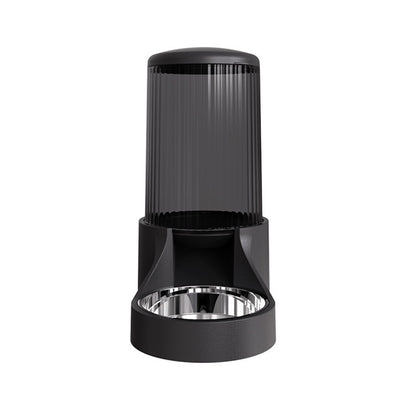 Large capacity automatic pet feeder from Coremet Ltd, showcasing a sleek business kit design with food dispensing components.