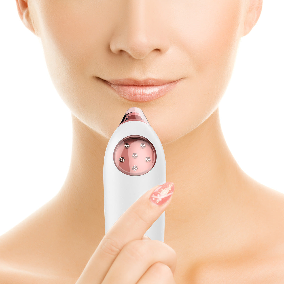 Coremet Ltd electric blackhead vacuum cleaner with multiple suction heads for facial pore cleansing and blackhead removal.
