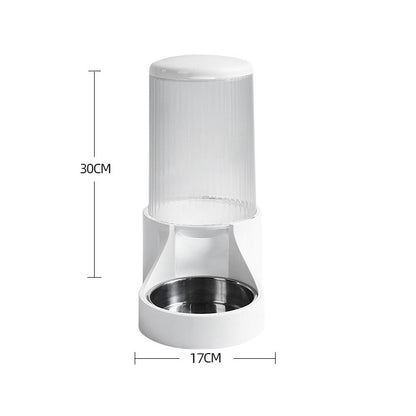 Large capacity automatic pet feeder from Coremet Ltd, designed for pets with a sleek business kit setup and digital controls.