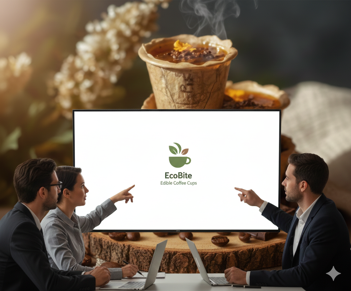 Create Edible Cups and Build a Real Business with the Coremet Ltd complete setup kit, showing tools and materials for edible cup production.