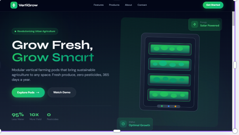 Screenshot of Coremet Ltd's Mini Vertical Farm Pods Business Kit for urban farming startup success.