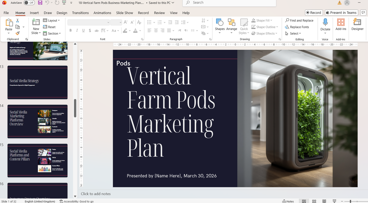 Screenshot of Coremet Ltd Mini Vertical Farm Pods Business Kit for urban farming startup setup.