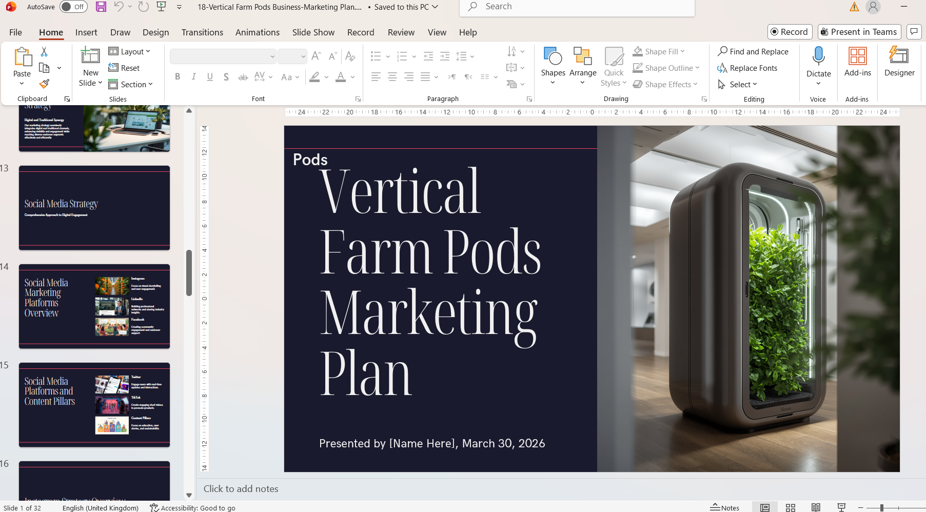 Screenshot of Coremet Ltd Mini Vertical Farm Pods Business Kit for urban farming startup setup.