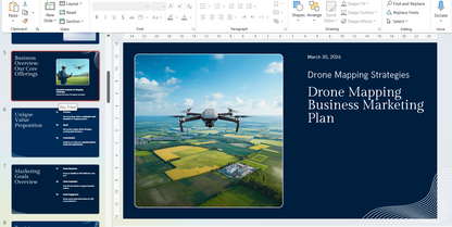 Screenshot of Coremet Ltd's drone mapping business kit, showing client management, system setup, and execution tools for high-income drone services.