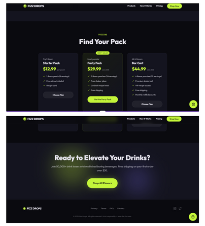 Screenshot of Create Cocktail Spheres and Build a Premium Product Business kit by Coremet Ltd, showing the complete business kit contents.