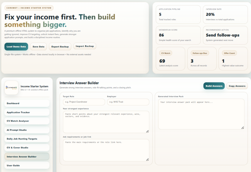 Interview Answer Builder