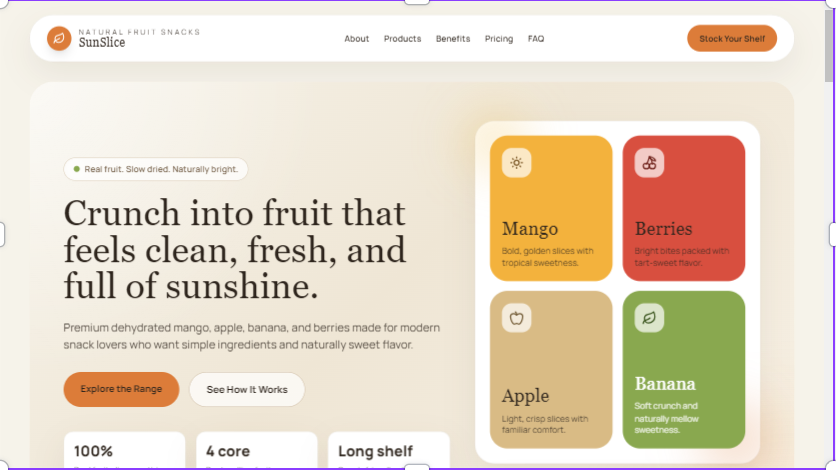 CoremetX dehydrated fruits business kit featuring packaging, labels, and tools for starting a dehydrated fruit product business.
