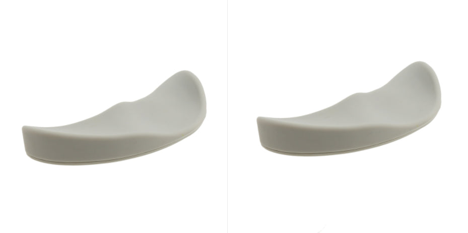Ergonomic gel wrist rest mouse pad from Coremet Ltd, designed for comfortable wrist support during computer use.