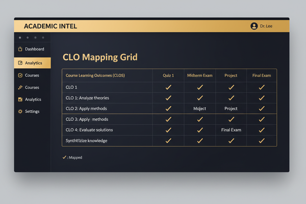 CLO Mapping Tool