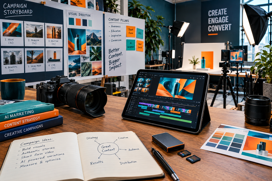 AI-Assisted Marketing & Content Production