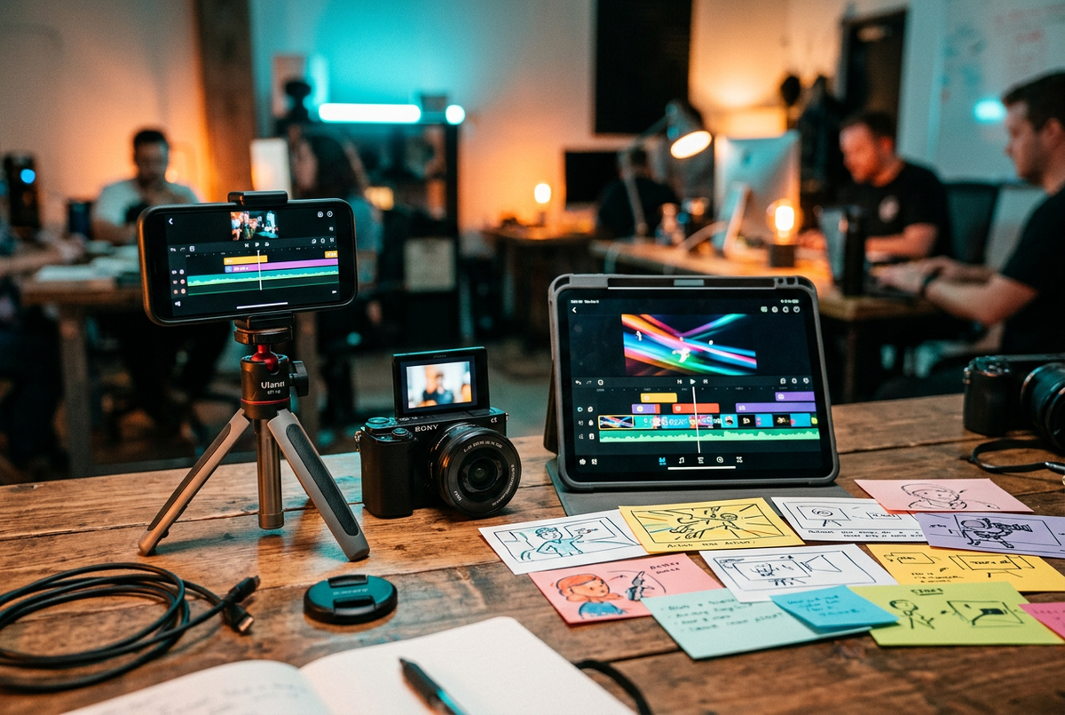 Short-Form Video Editing & Content Creation