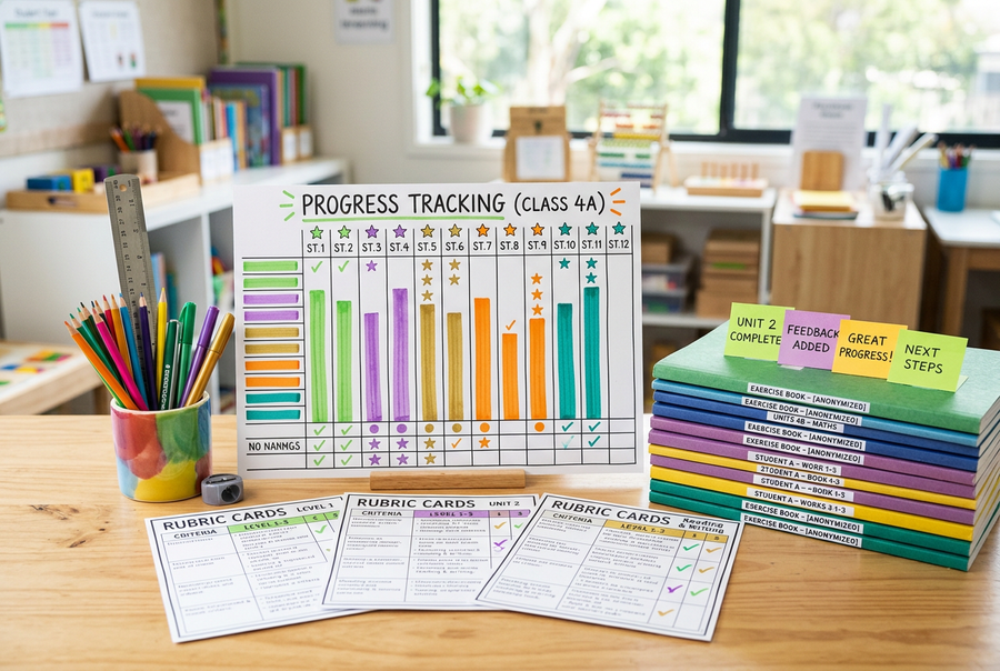 Assessment Design, Feedback & Student Progress Tracking