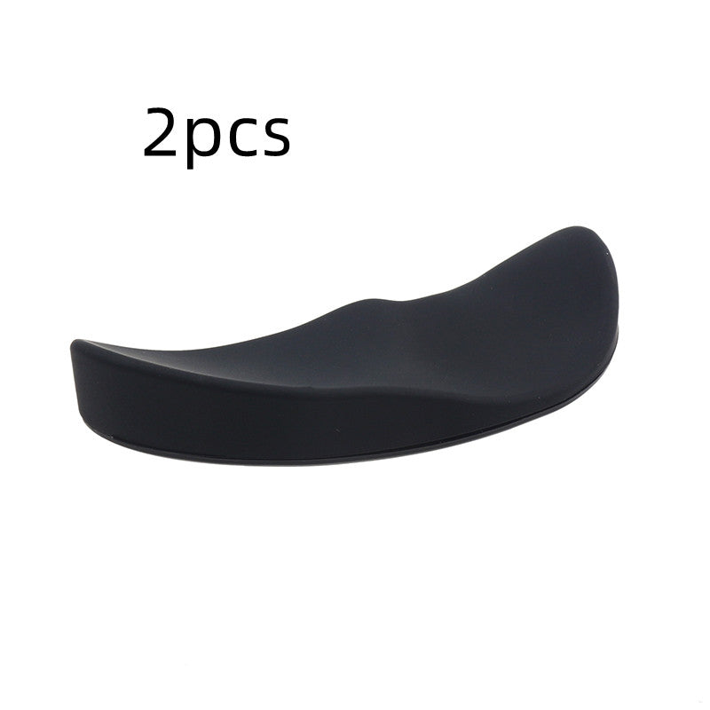 Ergonomic gel wrist rest mouse pad from Coremet Ltd, designed to provide comfort and support during computer use.