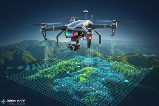 Drone mapping business kit by Coremet Ltd, includes client resources, system setup, and execution tools for high-income drone services.