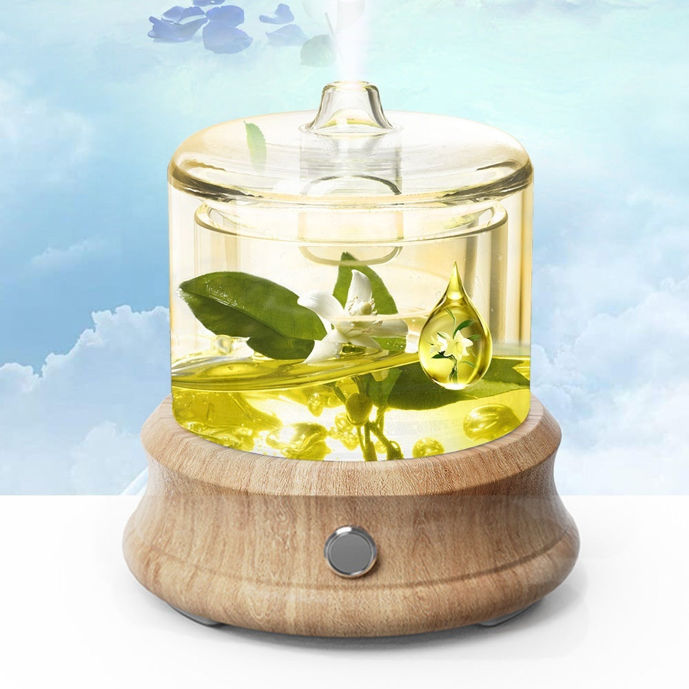 Glass water tank aroma diffuser from Coremet Ltd's business kits, featuring a sleek design and integrated diffuser components.