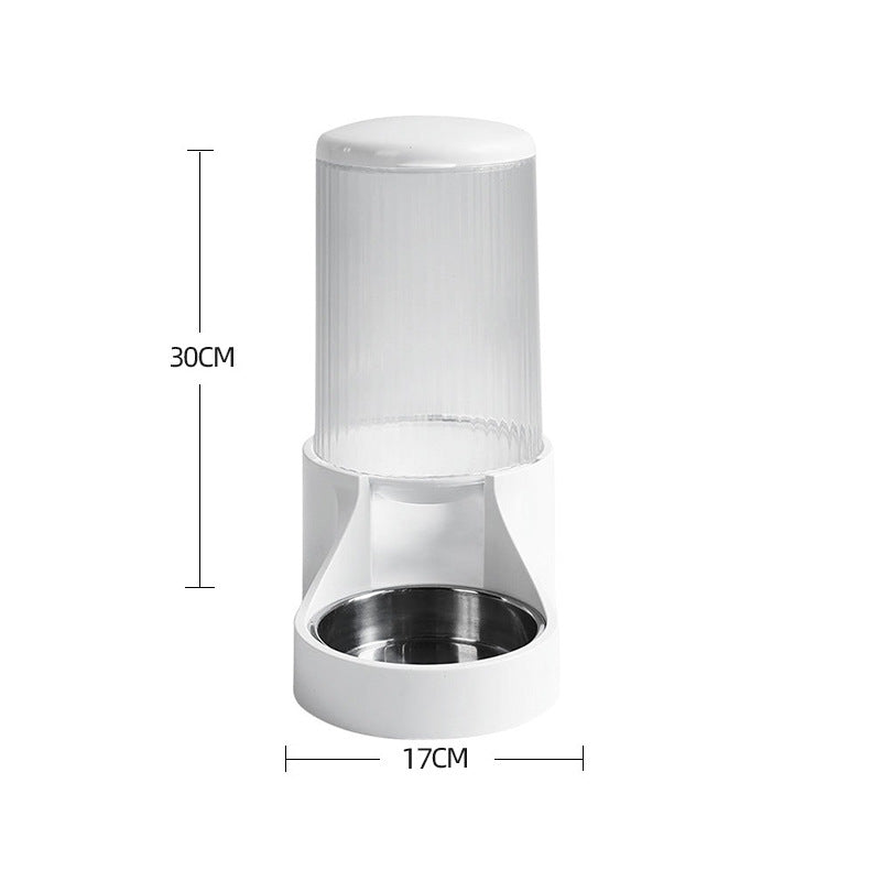 Large capacity automatic pet feeder by Coremet Ltd, featuring multiple compartments and digital controls for easy pet feeding.