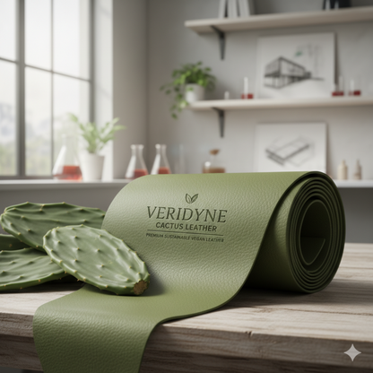 Complete cactus leather products business setup kit by Coremet Ltd, including tools and materials for starting a sustainable craft business.