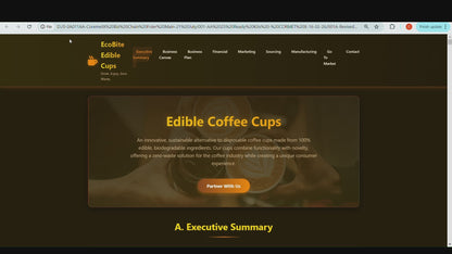 Create Edible Cups and Build a Real Business (Complete Setup Kit)