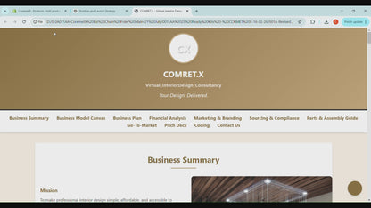 Virtual Interior Design Consultancy Business Kit - Launch a Digital Service Business with App Setup