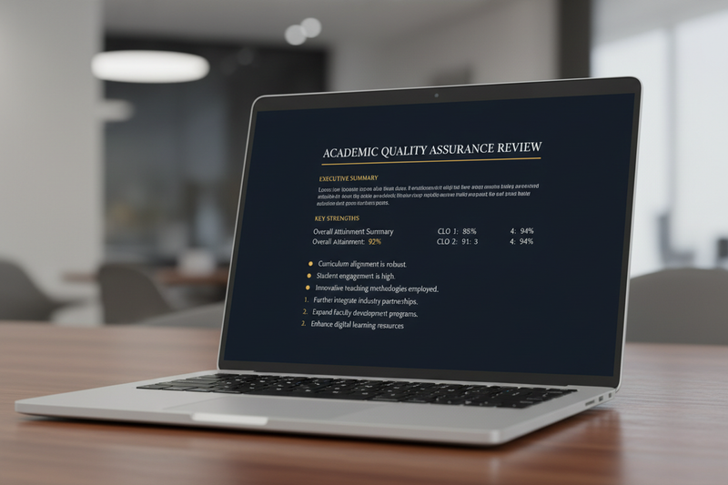 QA Report on Laptop